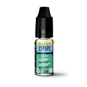 E-liquide Mûre à point aux sels de nicotine - 10 ml