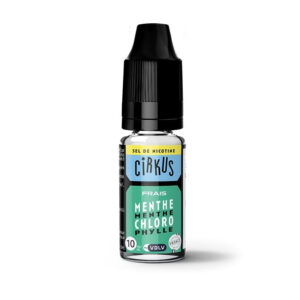 E-liquide Menthe Chlorophylle aux sels de nicotine - 10 ml