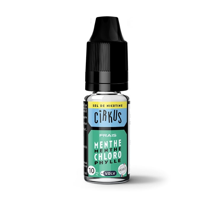 E-liquide Menthe Chlorophylle aux sels de nicotine - 10 ml