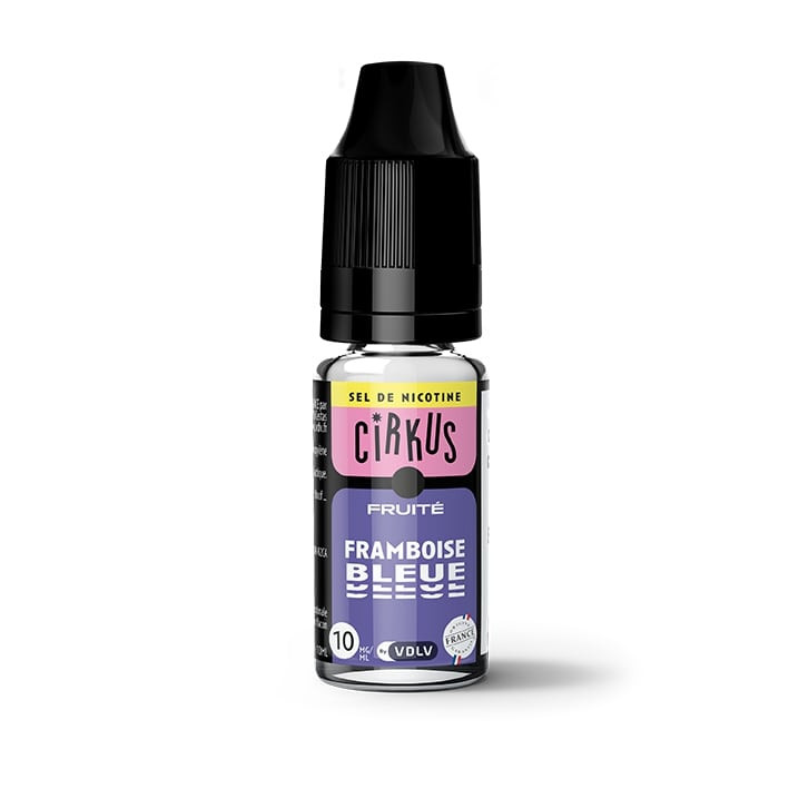 E-liquide Framboise bleue aux sels de nicotine - 10 ml