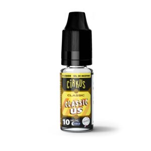 E-liquide Classic US aux sels de nicotine  - 10 ml