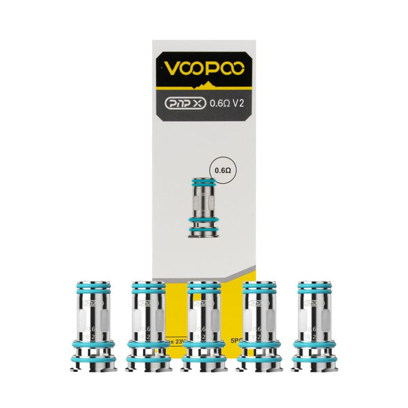 Résistances PNP X V2 VOOPOO (Lot de 5) 0.6