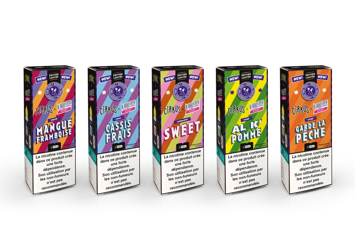 Édition limitée - Kit 1 PAB Cirkus + 1 booster sucrant Neosweet Le Booster Français