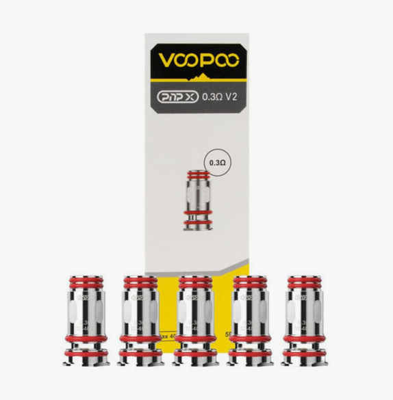 Résistances PNP X V2 VOOPOO (Lot de 5) 0.3