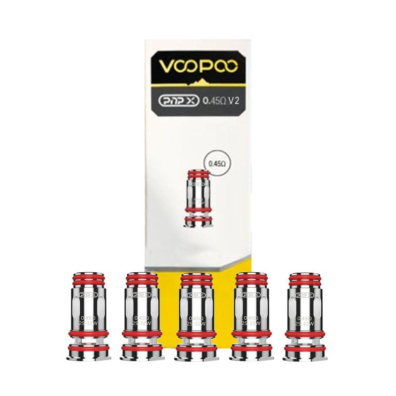 Résistances PNP X V2 VOOPOO (Lot de 5) 0.45